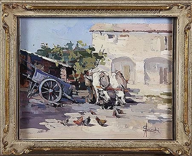  24-Angelo Landi-In cascina 